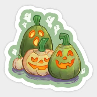 A Spooky Trio Sticker